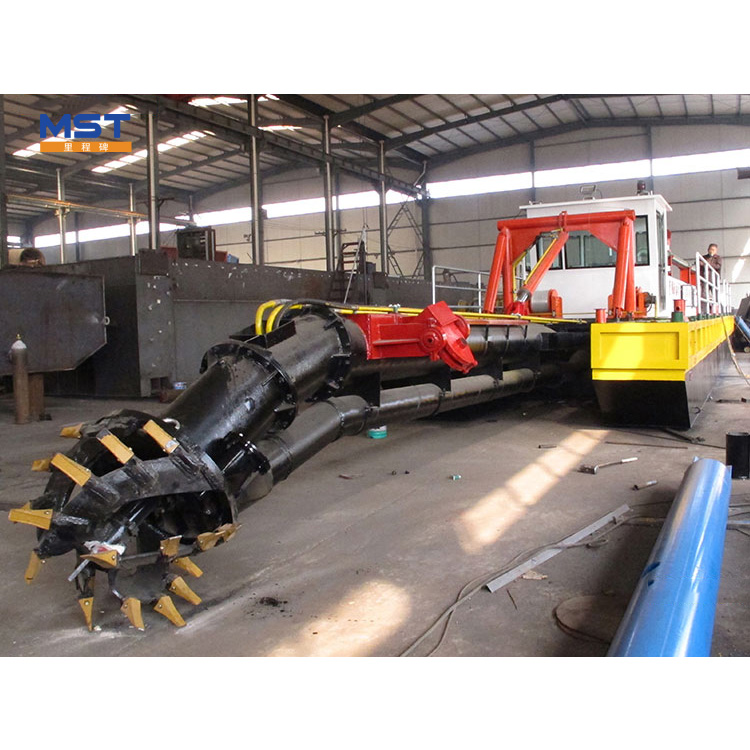 The function of each valve group of small cutter suction dredgers