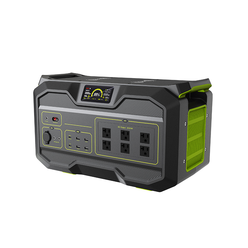 Key features and components of a portable power station