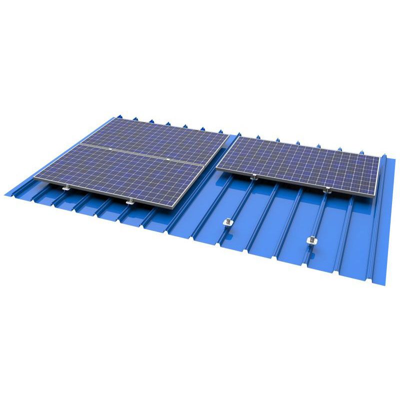 Shining Bright: Unveiling the Installation Process of a Metal Roof Solar Mounting System